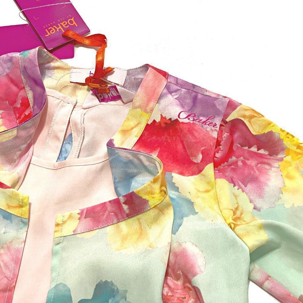 Ted Baker Girl's Floral Kimono 2-Piece Set